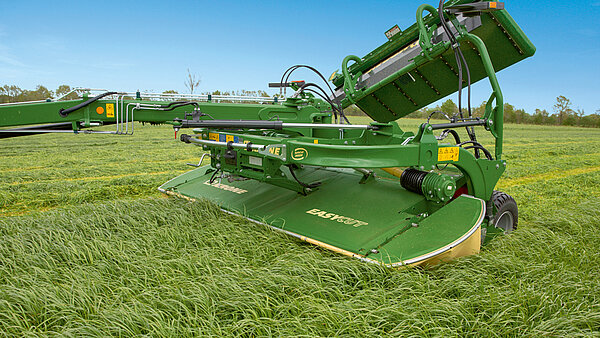 The KRONE cutterbar – Stripeless cuts, swathing, spreading