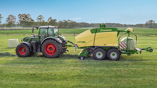 The Comprima Plus with semi-variable bale chamber
