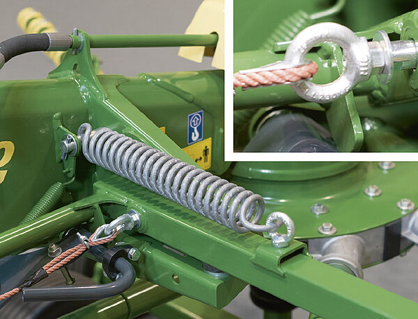 Spring-assisted folding