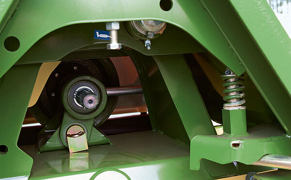 Centre-of-gravity suspension