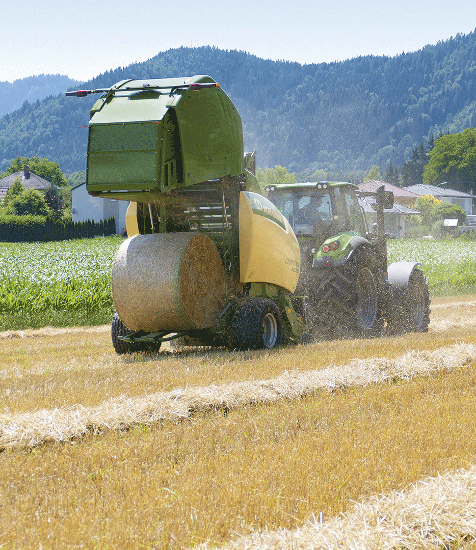 KRONE UK Comprima Round Baler