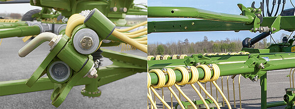 Changeovers from transport to field are a matter of minutes