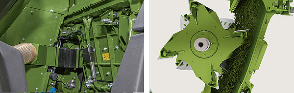 Constant discharge with a concentrated stream