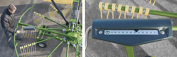 Manual rotor height control