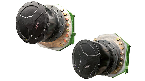 Height adjustable wheel motors