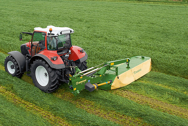 EasyCut R 360 and R 400: Tractor attachment and suspension