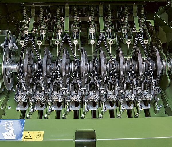 The new KRONE V-knotter system