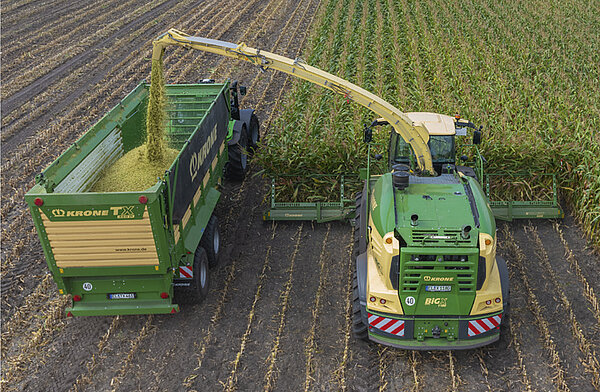 The innovative forage transport wagon