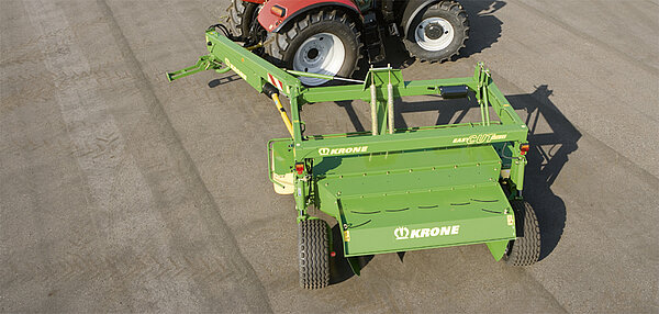 All-round mowing without interruption