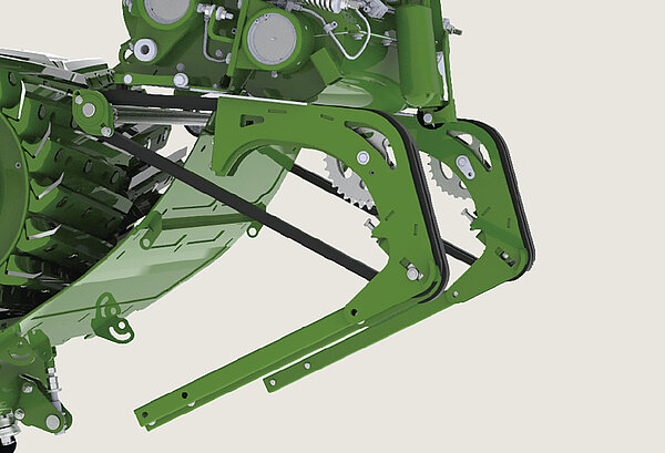 Corn Conditioner in use