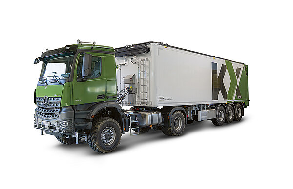 KNAPEN KX – The specialist for large volumes over long distances