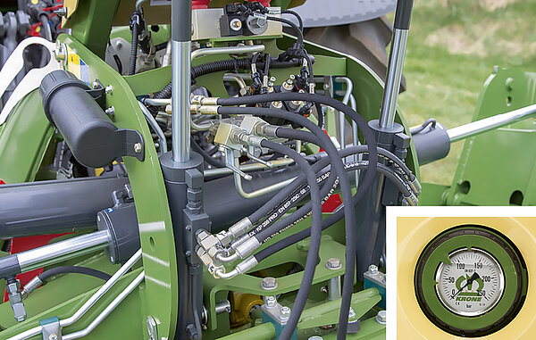 The hydraulic suspension