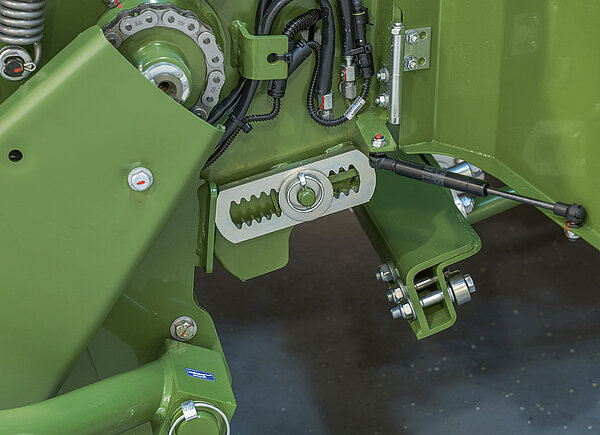Depth control fitted as standard