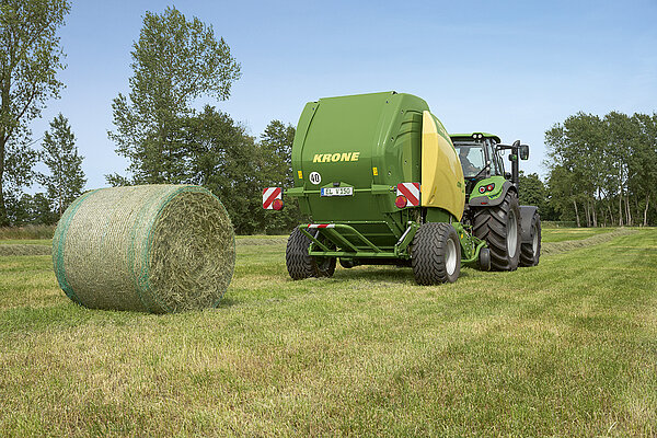 The KRONE double wrapping unit