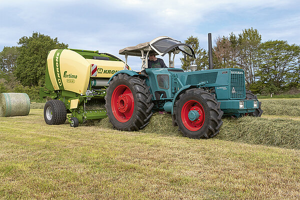 The KRONE EasyFlow pick-up