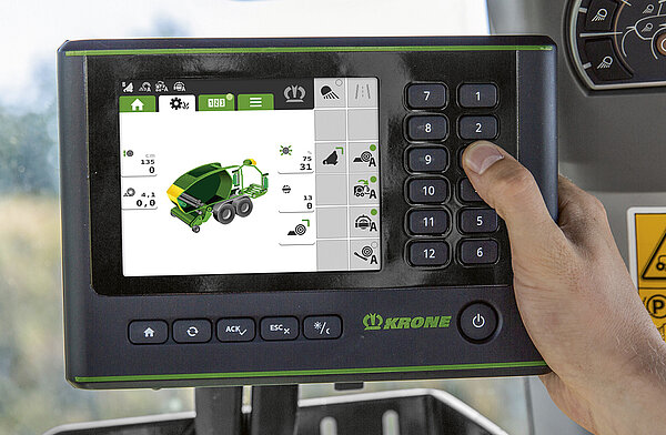 The DS 500 operating terminal