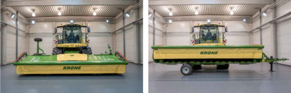 Innovative and efficient: XDisc 710 with integrated transport chassis