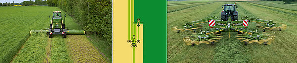 Independent swathing