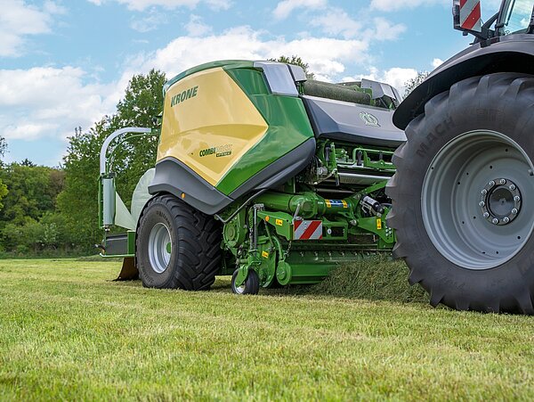 The KRONE EasyFlow pick-up