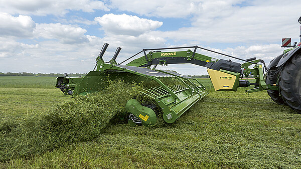 Gentle right through to the swath | Clean right through to the swath | Flexible swathing