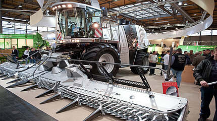 Krone erhält Doppelauszeichnung auf der Agribex