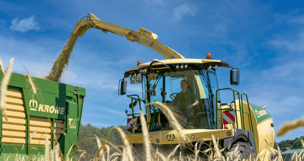 ­KRONE GPS Guidance – The ­KRONE steering system