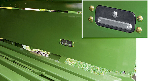 Clear crop quality display