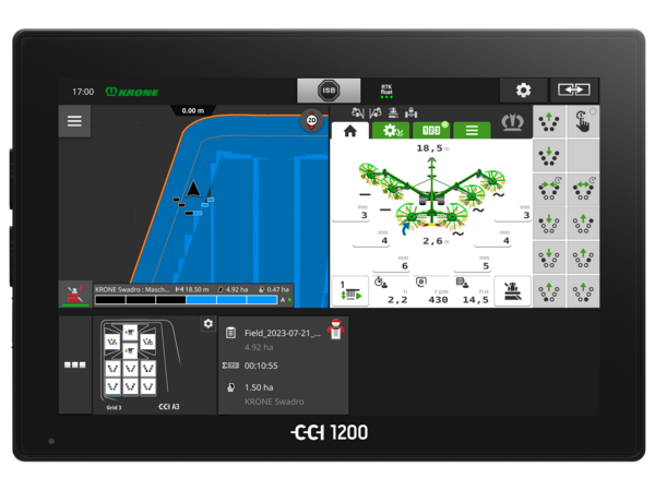 Part-width Section Control