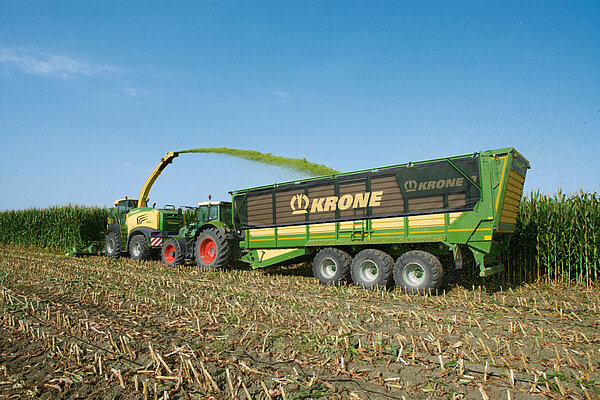 The running gear – Tridem axles