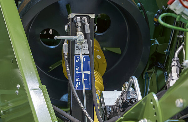 Hydraulic support jack with dual function
