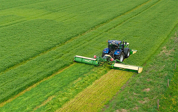 Wide spreading on one side