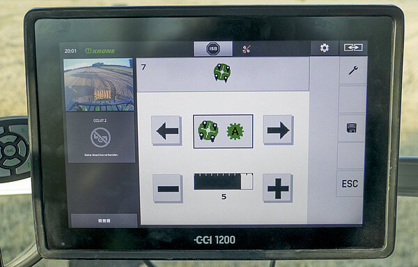 Maximum operator comfort