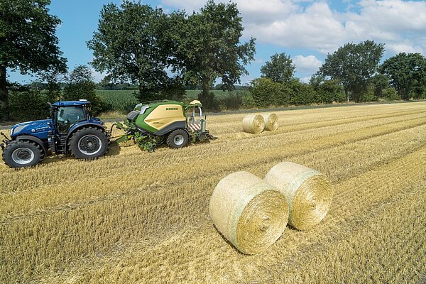 Efficient bale discharge – faster and gentler