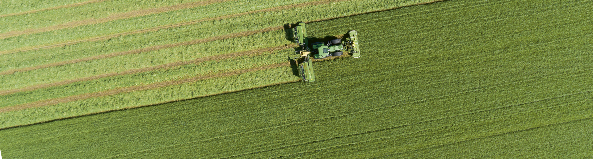 EasyCut F on field ariel view